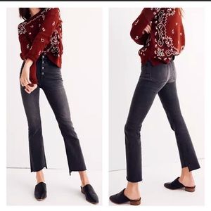 [Madewell] Cali Demi-Boot Asymmetrical Hem